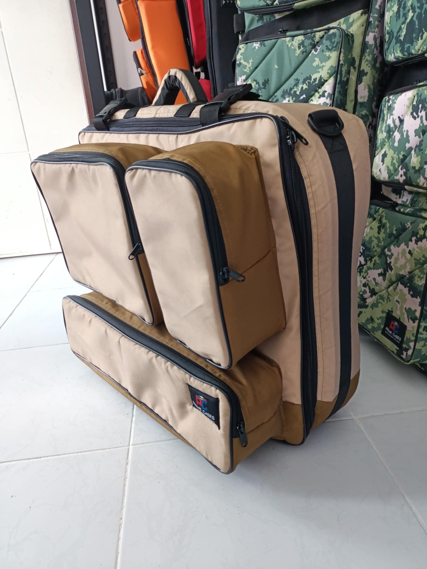 E-DRUMS WITH 3 POCKETS