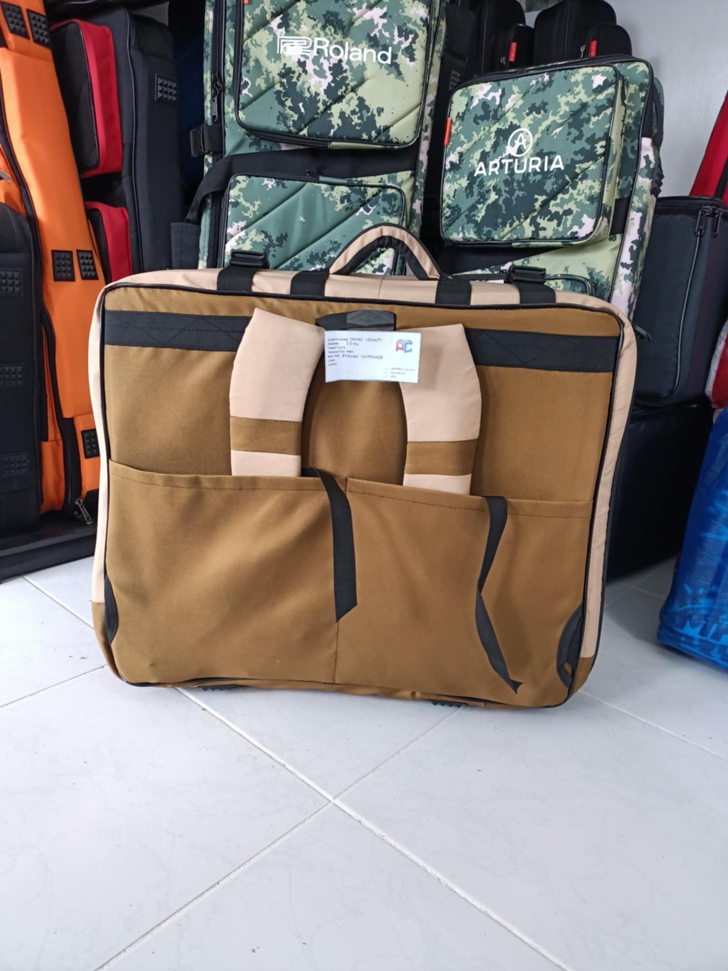 E-DRUMS WITH 3 POCKETS